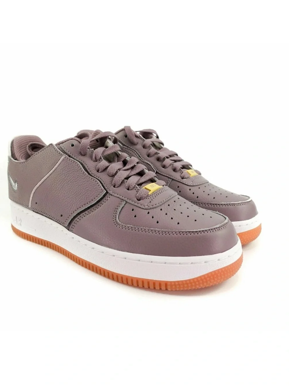 NIKE AIR FORCE 1 NBY UNLOCKED JEWEL SWOOSH PURPLE DD1662 991 US MENS SIZE 8.5
